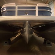 2025 Godfrey EX2286SBX Triple Pontoon Boat- Navy/Silver